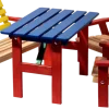dobar Mehrfarbige Kindersitzgarnitur mit Tisch