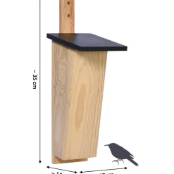 dobar Nistkasten für Baumläufer aus Holz
