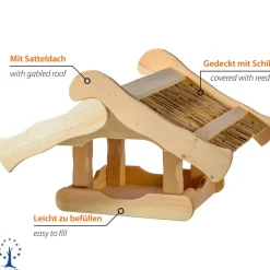 dobar Vogelfutterhaus für Ständermontage