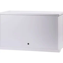 Dobar XL-Design-Katzenschrank weiß