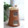 Doppel-Korbturm für Katzen
