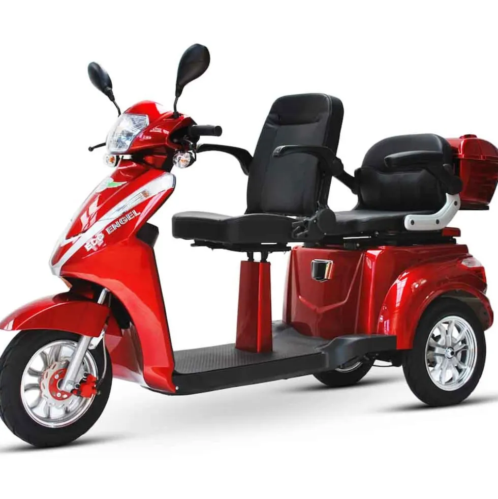 ECO ENGEL 503, Dreirad Roller Senioremobil 25 km/h, Rot
