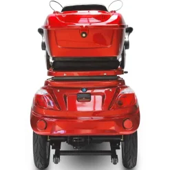 ECO ENGEL 503, Zweisitzer Senioren- / Elektromobil, 25 km/h mit Li-io 30 AH Akku, Rot