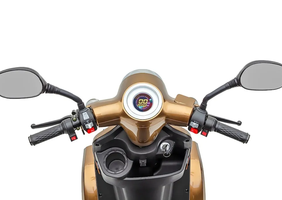 Econelo E-Seniorenmobil Voltrixx, Blei-Akku, 4-Rad, 1000 Watt, Braun