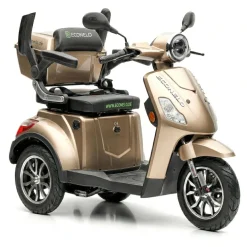 Econelo E-Seniorenmobil Yogi-IQ, Blei-Akku, 3-Rad, 1000 Watt, Braun