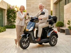 Econelo E-Seniorenmobil Yogi-IQ, Lithium-Akku, 3-Rad, 1000 Watt, Schwarz