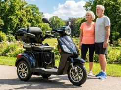Econelo E-Seniorenmobil Yogi-IQ, Lithium-Akku, 3-Rad, 1000 Watt, Schwarz