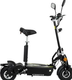 eFlux Street 20 Pro E-Scooter, Straßenzulassung, 20 km/h, 500 Watt, Elektroroller mit Sitz, klappbar