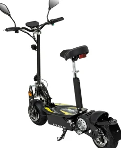 eFlux Street 20 Pro E-Scooter, Straßenzulassung, 20 km/h, 500 Watt, Elektroroller mit Sitz, klappbar