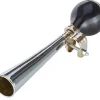 Einklang-Ballhupe, für Lenkerbefestigung, verchromt, Farbe: silber