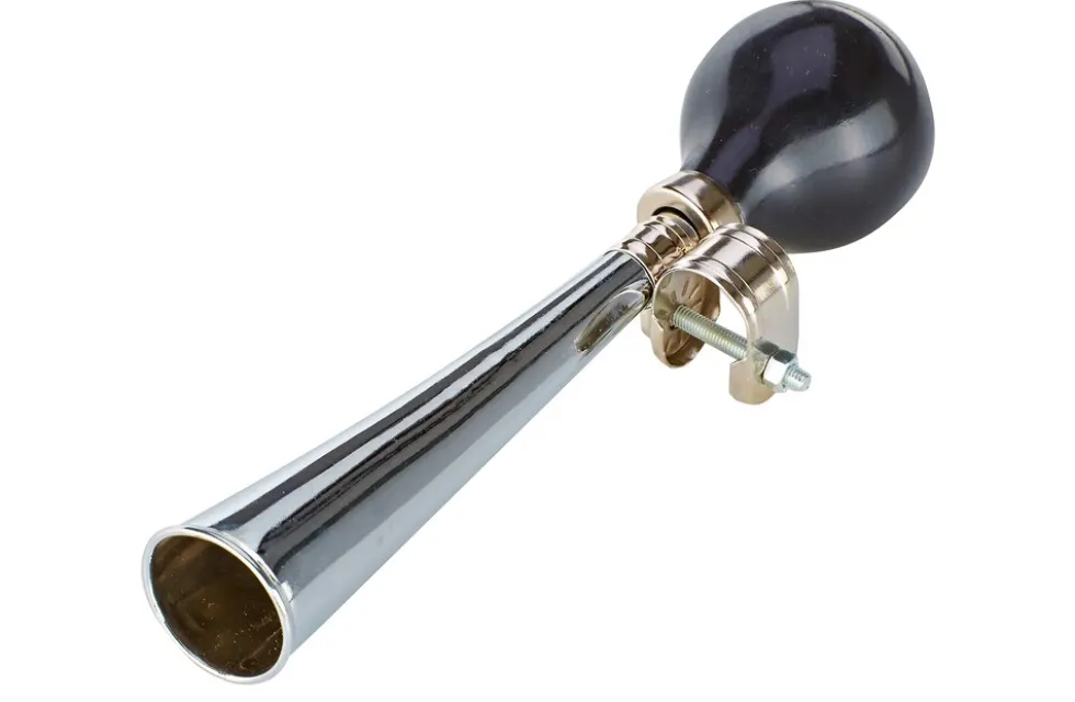 Einklang-Ballhupe, für Lenkerbefestigung, verchromt, Farbe: silber