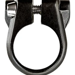 Elektra Sattelklemme mit Gepäckträger Aufnahme Sattelstützenklemme Fahrrad 31,8 mm 28,6 mm Sattelrohrschelle Sattelschelle