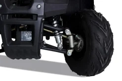 Elektro-Kinderquad S-8 Farmer, Midi-Quad mit 1000 Watt, Scheiben-/Trommelbremsen, bis 20 km/h, ab 8 (Schwarz)