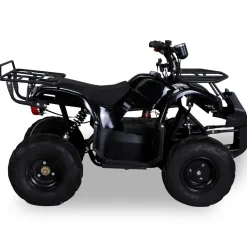 Elektro-Kinderquad S-8 Farmer, Midi-Quad mit 1000 Watt, Scheiben-/Trommelbremsen, bis 20 km/h, ab 8 (Schwarz)