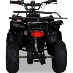 Elektro-Kinderquad S-8 Farmer, Midi-Quad mit 1000 Watt, Scheiben-/Trommelbremsen, bis 20 km/h, ab 8 (Schwarz)