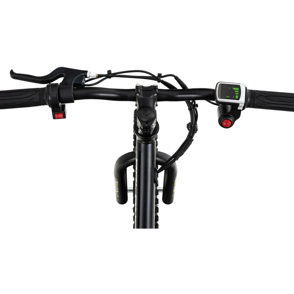 Elektro-Laufrad, 16 Zoll, Kinder-Balance-Bike m. 250 Watt, Scheibenbremsen, 3 Geschwindigkeitsstufen (Gelb)