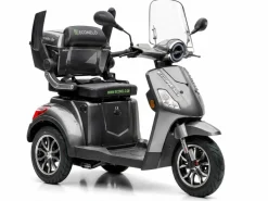 E-Seniorenmobil Denia, Lithium-Akku, 3-Rad, 1000 Watt, Grau