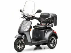 E-Seniorenmobil Denia, Lithium-Akku, 3-Rad, 1000 Watt, Grau