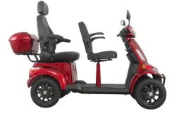 E-Seniorenmobil Vista Quarter-1L, Lithium-Akku, 4-Rad, 60V, 1000 Watt, Rot