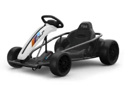 ES-Toys Kinder Elektro Gokart FXI1, weiß, E-Gokart mit Driftfunktion, 5-10km/h