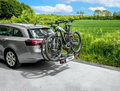 Eufab Fahrradträger POKER-F für 2 Fahrräder Fahrradheckträger für Anhängerkupplung