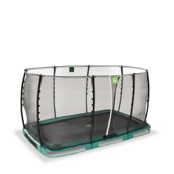 EXIT Allure Classic Bodentrampolin 214x366cm - grün