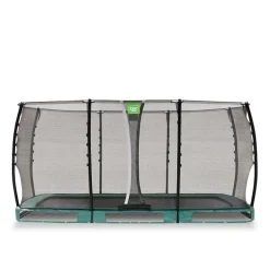 EXIT Allure Classic Bodentrampolin 244x427cm - grün