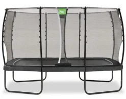 EXIT Allure Classic Trampolin 214x366cm - schwarz