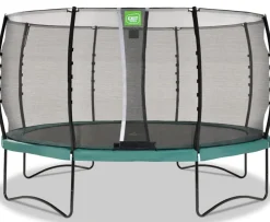 EXIT Allure Classic Trampolin ø427cm - grün