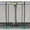 EXIT Allure Premium Bodentrampolin 214x366cm - grün