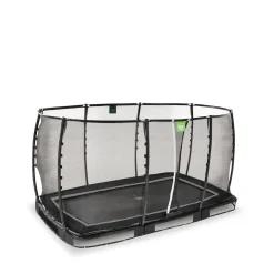 EXIT Allure Premium Bodentrampolin 214x366cm - schwarz