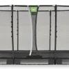 EXIT Allure Premium Bodentrampolin 244x427cm - schwarz