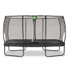 EXIT Allure Premium Trampolin 244x427cm - schwarz