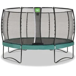 EXIT Allure Premium Trampolin ø427cm - grün