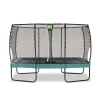 EXIT Allure Premium Trampolin 214x366cm - grün