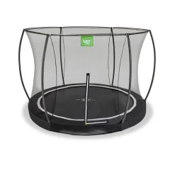 EXIT Black Edition Bodentrampolin ø305cm - schwarz