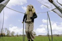 EXIT Black Edition Bodentrampolin ø305cm - schwarz