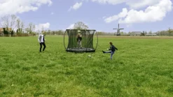 EXIT Black Edition Bodentrampolin ø244cm - schwarz