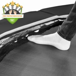 EXIT Black Edition Trampolin ø305cm - schwarz