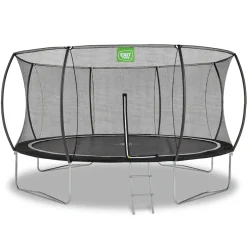 EXIT Black Edition Trampolin ø427cm - schwarz
