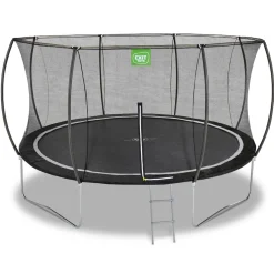 EXIT Black Edition Trampolin ø427cm - schwarz