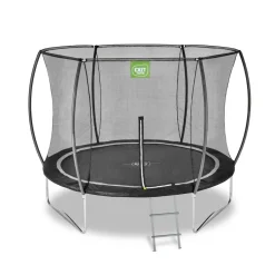 EXIT Black Edition Trampolin ø244cm - schwarz