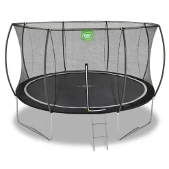 EXIT Black Edition Trampolin ø366cm - schwarz