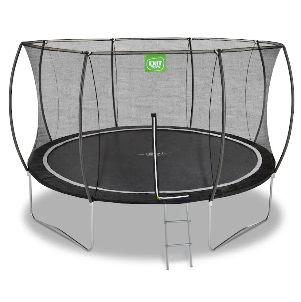EXIT Black Edition Trampolin ø366cm - schwarz