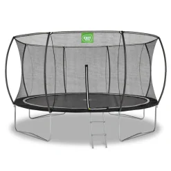 EXIT Black Edition Trampolin ø366cm - schwarz