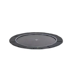 EXIT Dynamic ebenerdiges sports Trampolin ø427cm - schwarz