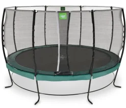 EXIT Lotus Classic Trampolin ø427cm - grün