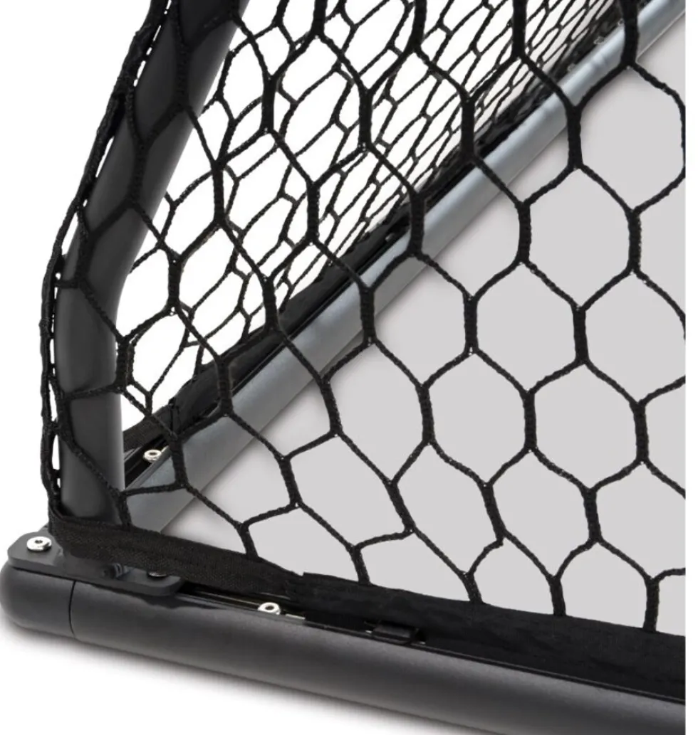 EXIT Scala Aluminium Fußballtor 120x80cm - schwarz