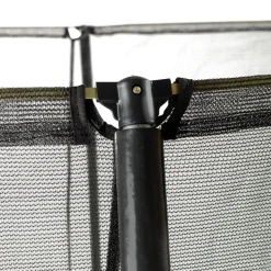 EXIT Silhouette Bodentrampolin ø305cm mit Sicherheitsnetz - rosa