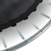 EXIT Silhouette sports Bodentrampolin ø427cm - schwarz